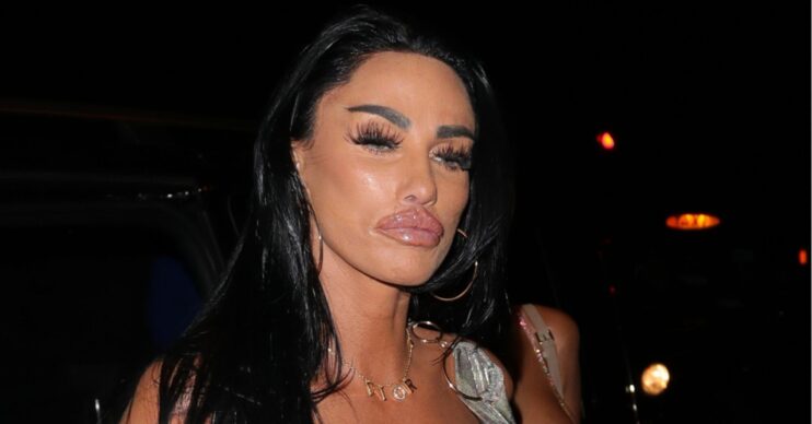 Katie Price out an event