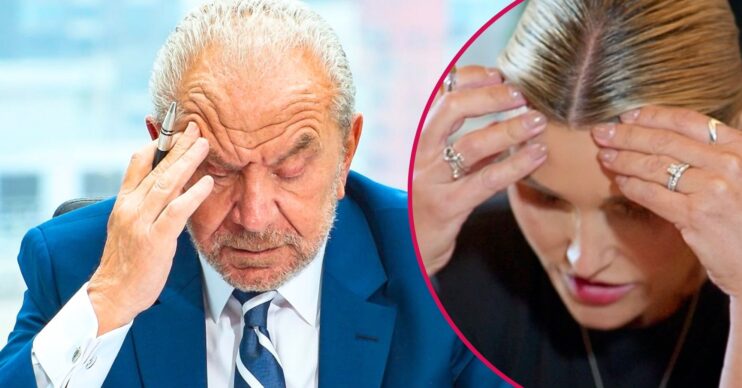 Lord Sugar and Andrea in The Apprentice series 20