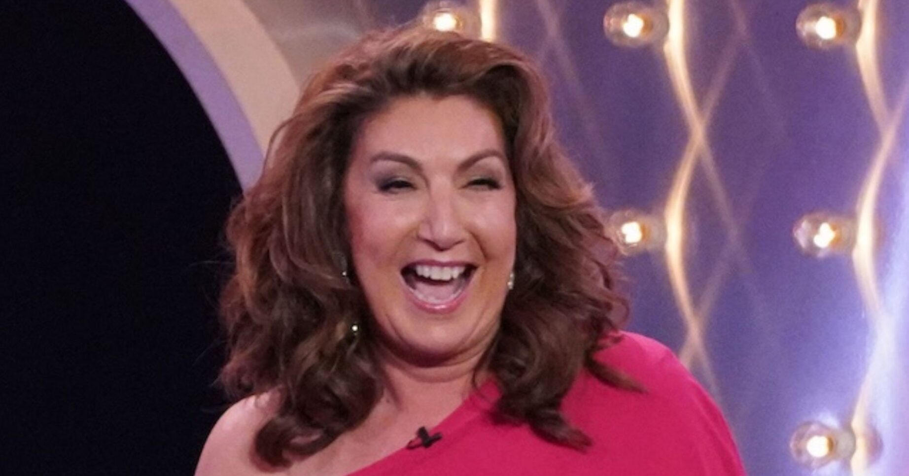 Jane McDonald hosting the British Soap Awards in 2025 (Credit: ITV/Shutterstock)