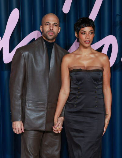 Marvin and Rochelle Humes on the red carpet