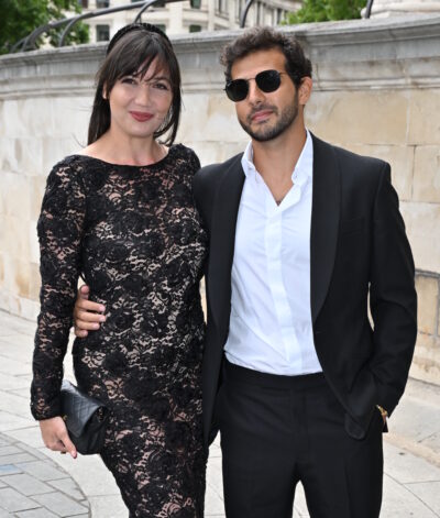 Daisy Lowe and husband
