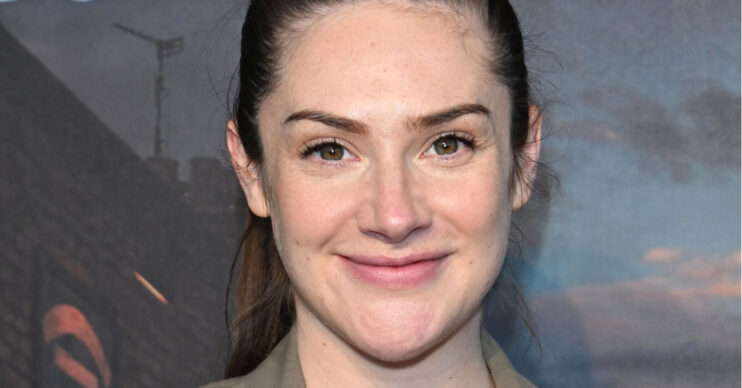 Emmerdale's Isabel Hodgins smiling