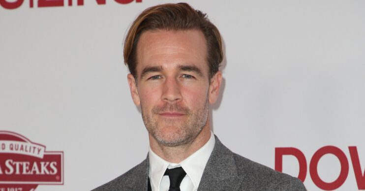 James Van Der Beek on the red carpet