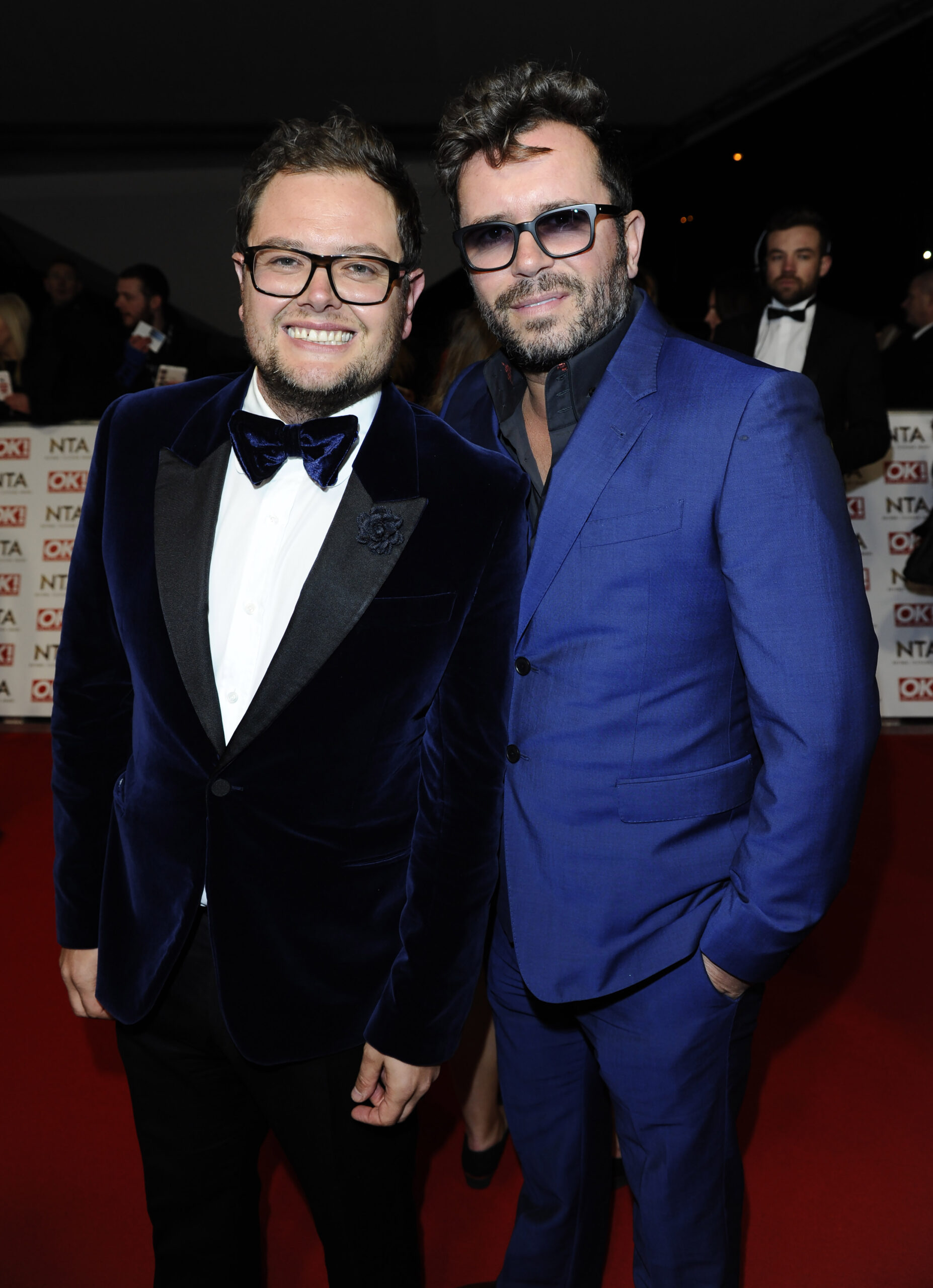 Alan Carr and husband Paul Drayton