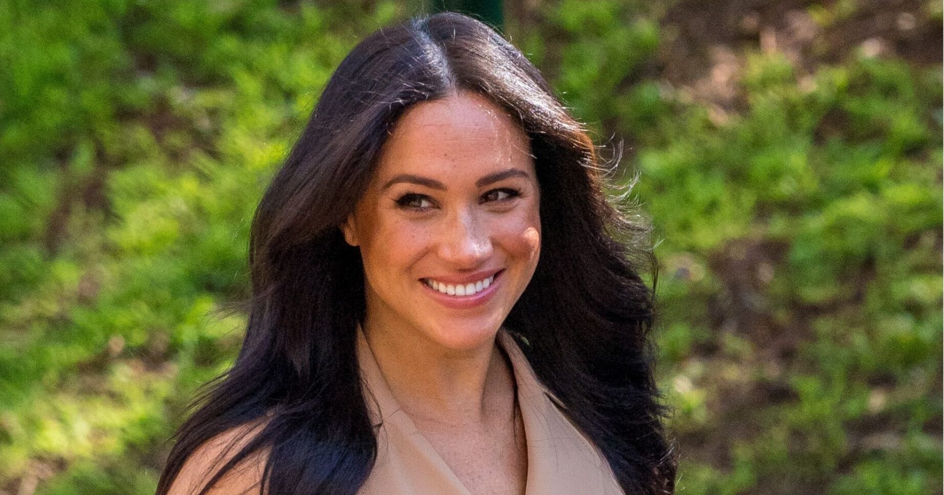 Meghan Markle smiling
