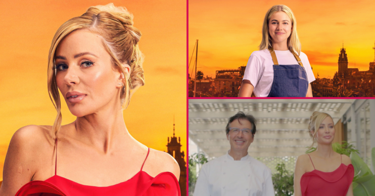 Jean-Christophe Novelli, Olivia Attwood and a contestant from The Heat