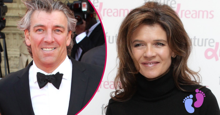 Annabel Croft and late husband Mel