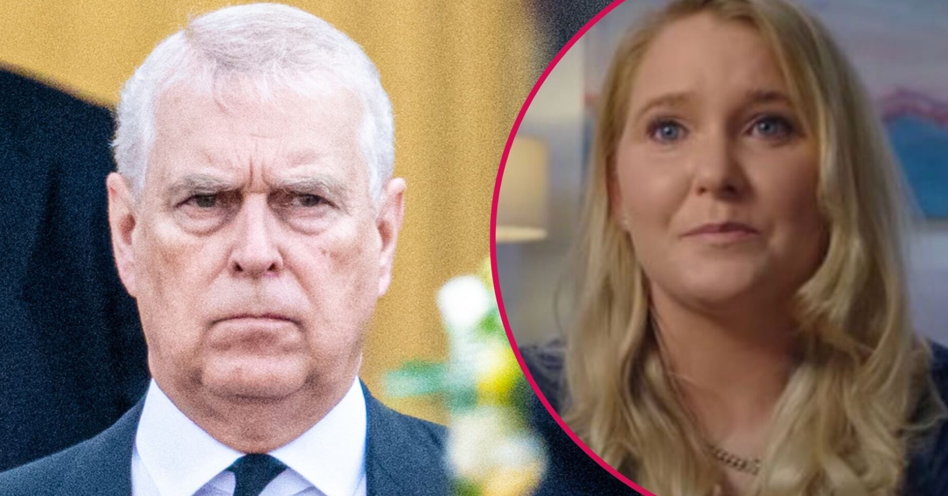 ED composite of Virginia Giuffre / Andrew Mountbatten-Windsor