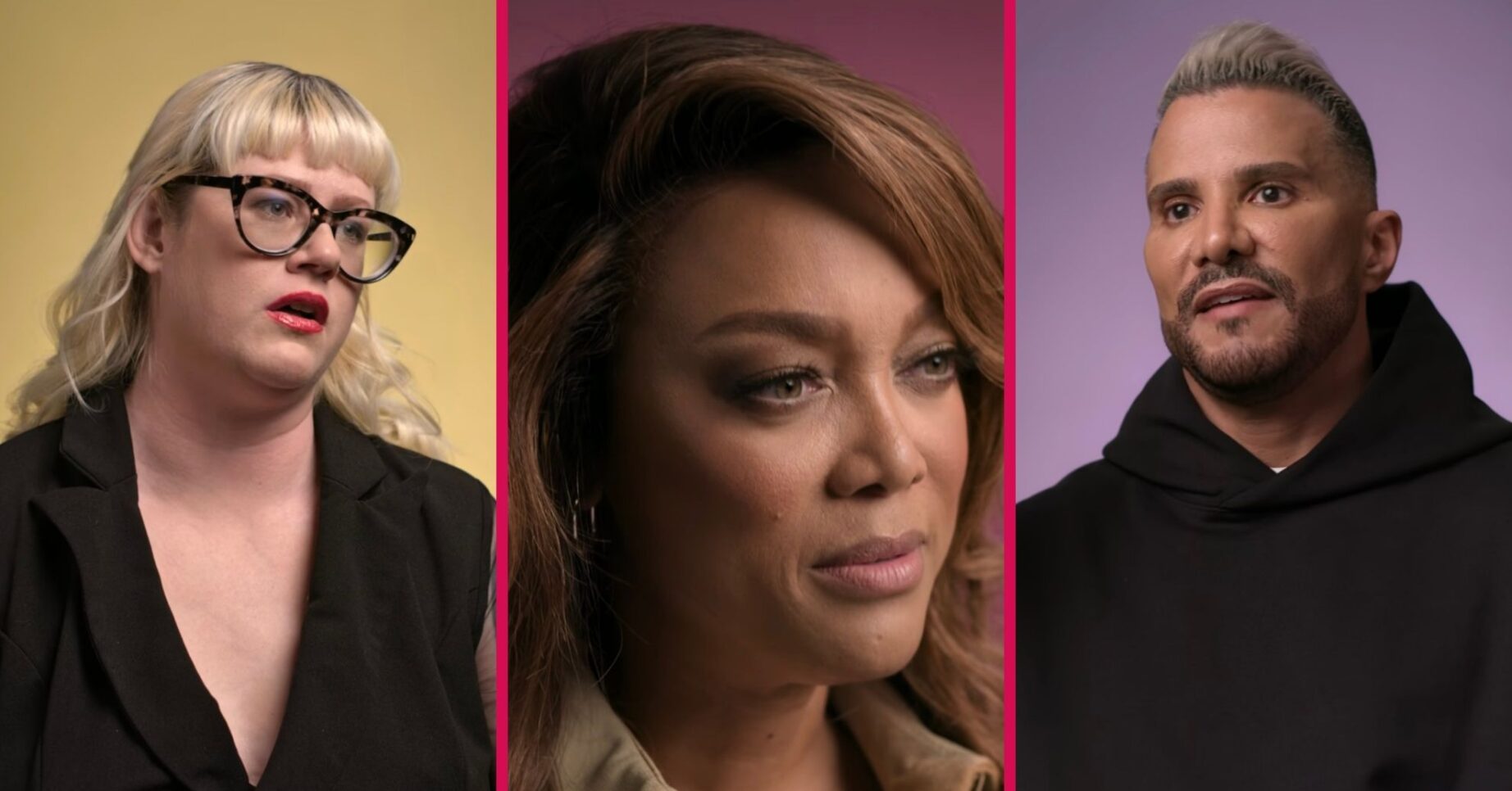 Shandi, Tyra Banks and Jay Alexander on ANTM Netflix doc