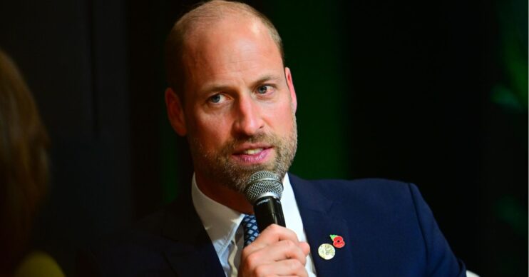 Prince William during Earthshot Prize event
