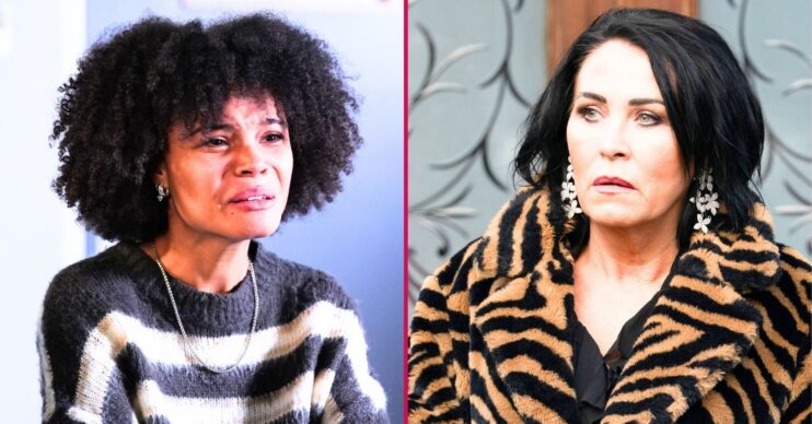 Kat and Jasmine split image