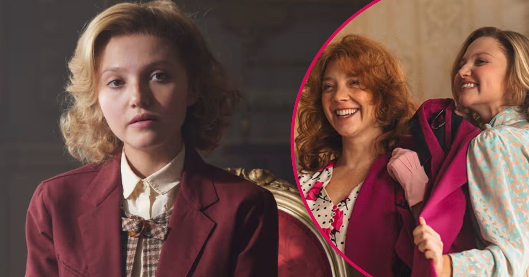 Mia McKenna-Bruce and Natalie Dormer in The Lady
