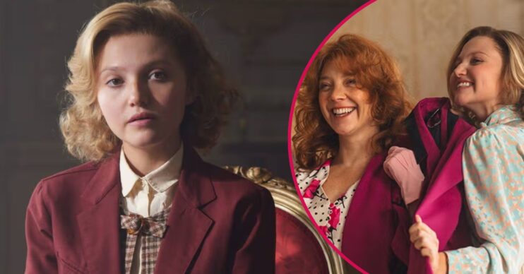Mia McKenna-Bruce and Natalie Dormer in The Lady