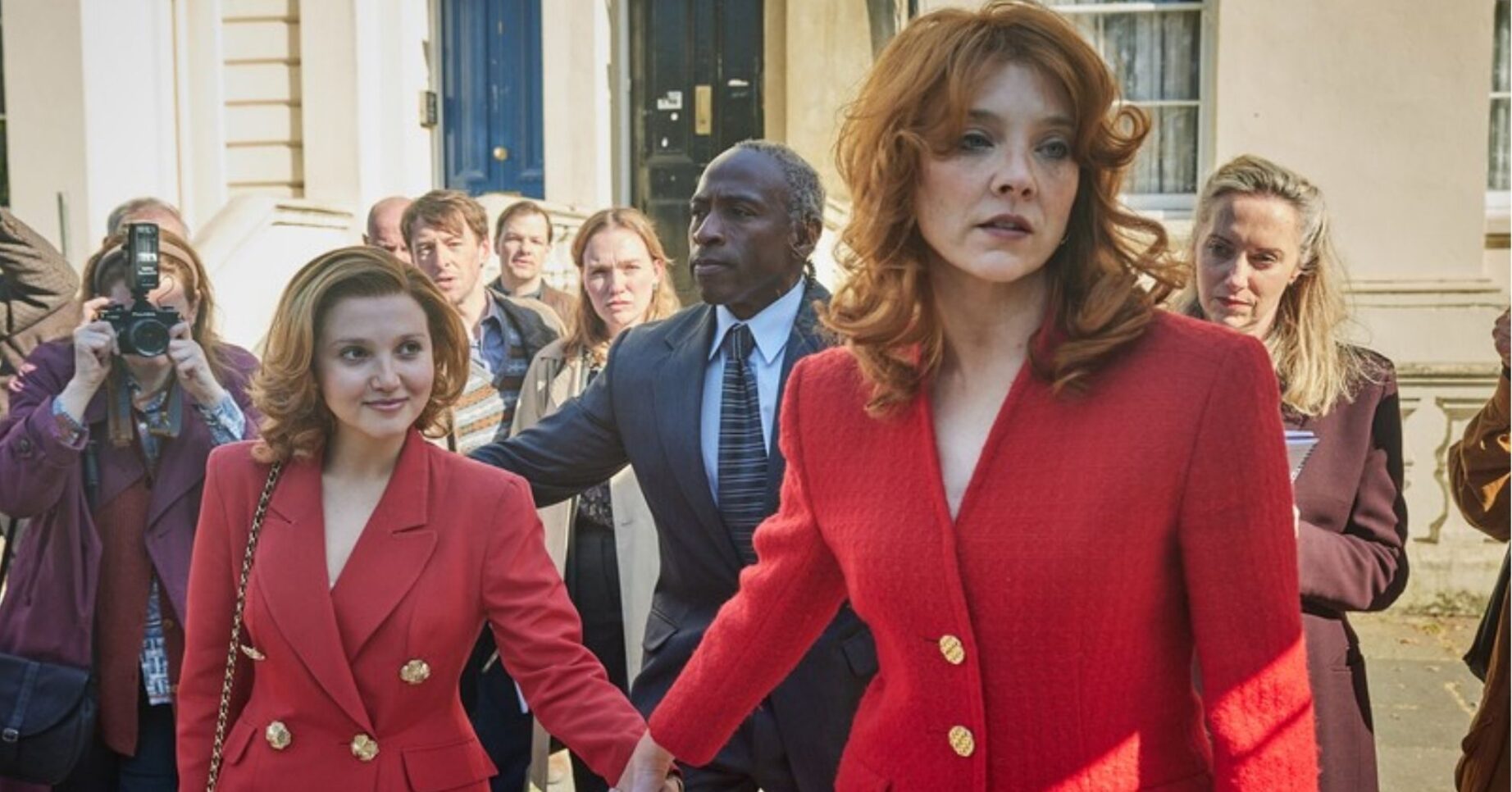 Mia McKenna-Bruce and Natalie Dormer in The Lady