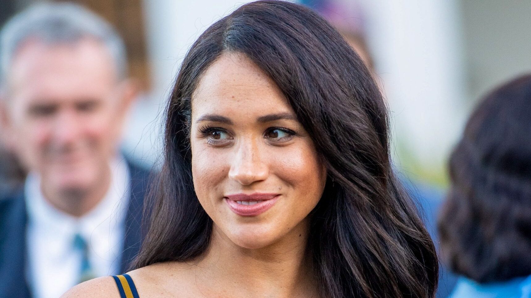 Meghan Markle smiling