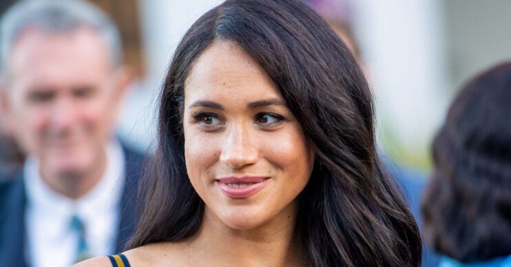 Meghan Markle smiling