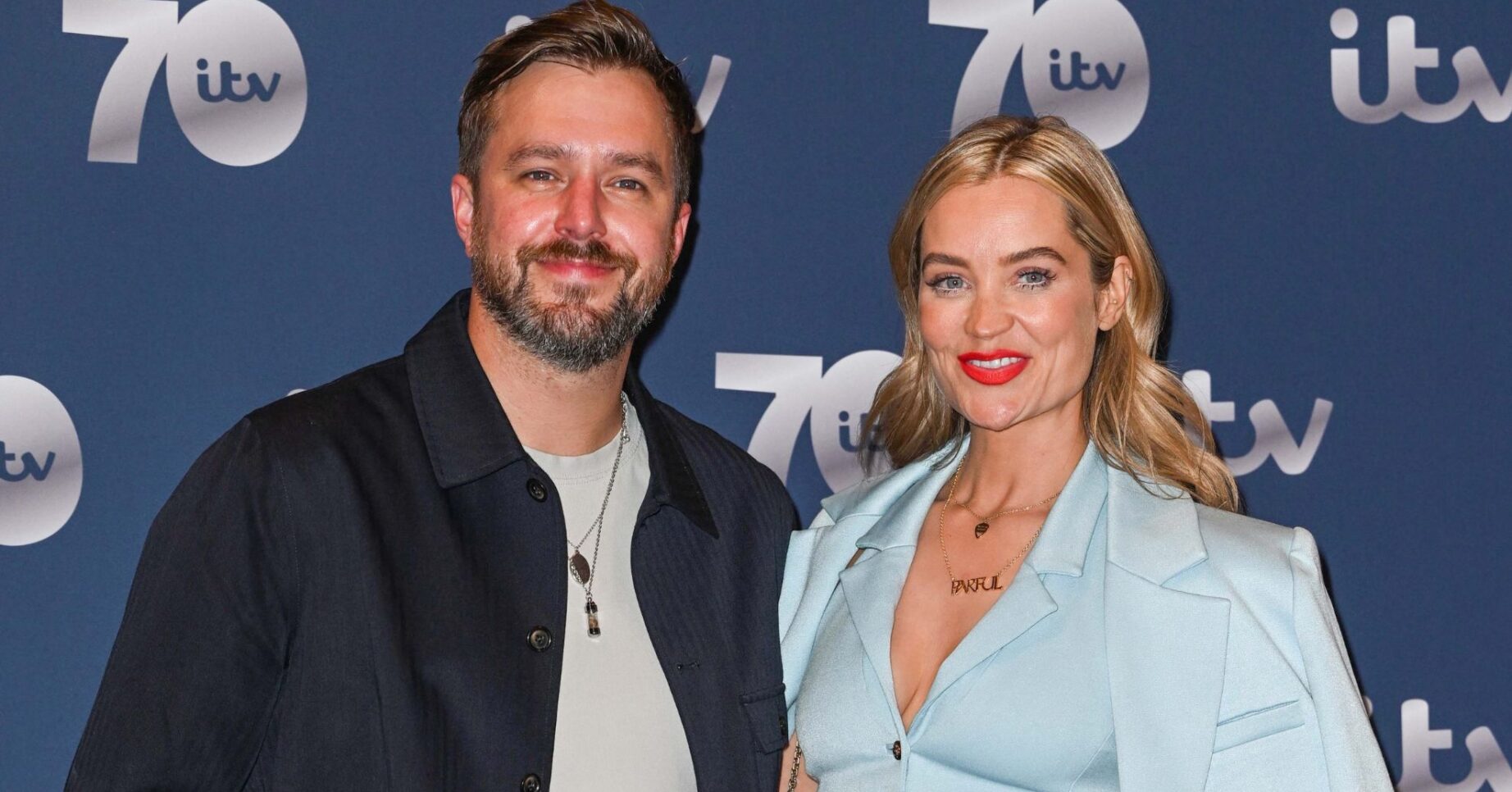 Laura Whitmore and Iain Stirling on the red carpet