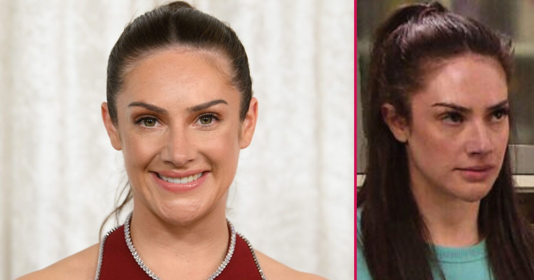 Isabel Hodgins and Victoria Sugden in Emmerdale split shot (Credit: Jonathan Hordle/Shutterstock/ITV/Comp ED!)