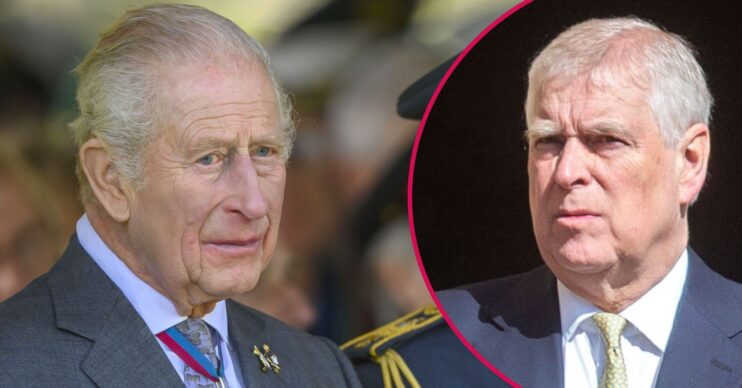 ED composite of King Charles and Andrew Mountbatten-Windsor