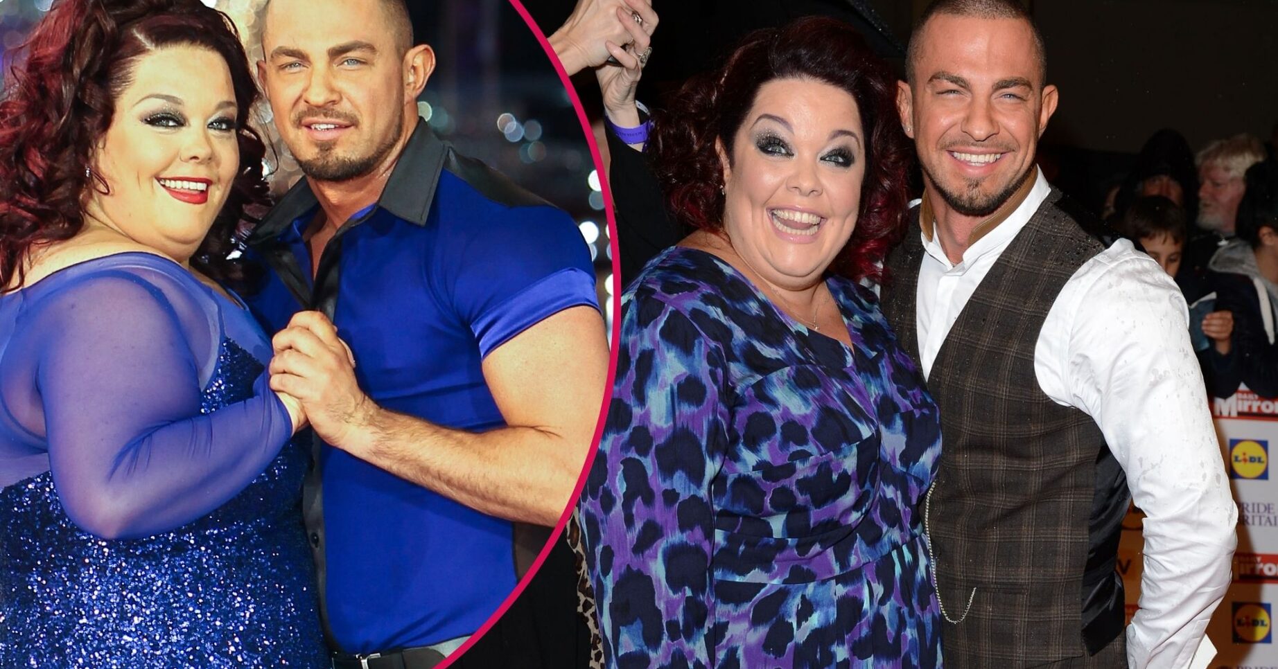 Lisa Riley and Robin Windsor smiling