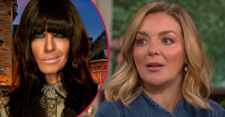 Claudia on Celebrity Traitors with Sheridan Smith on This Morning