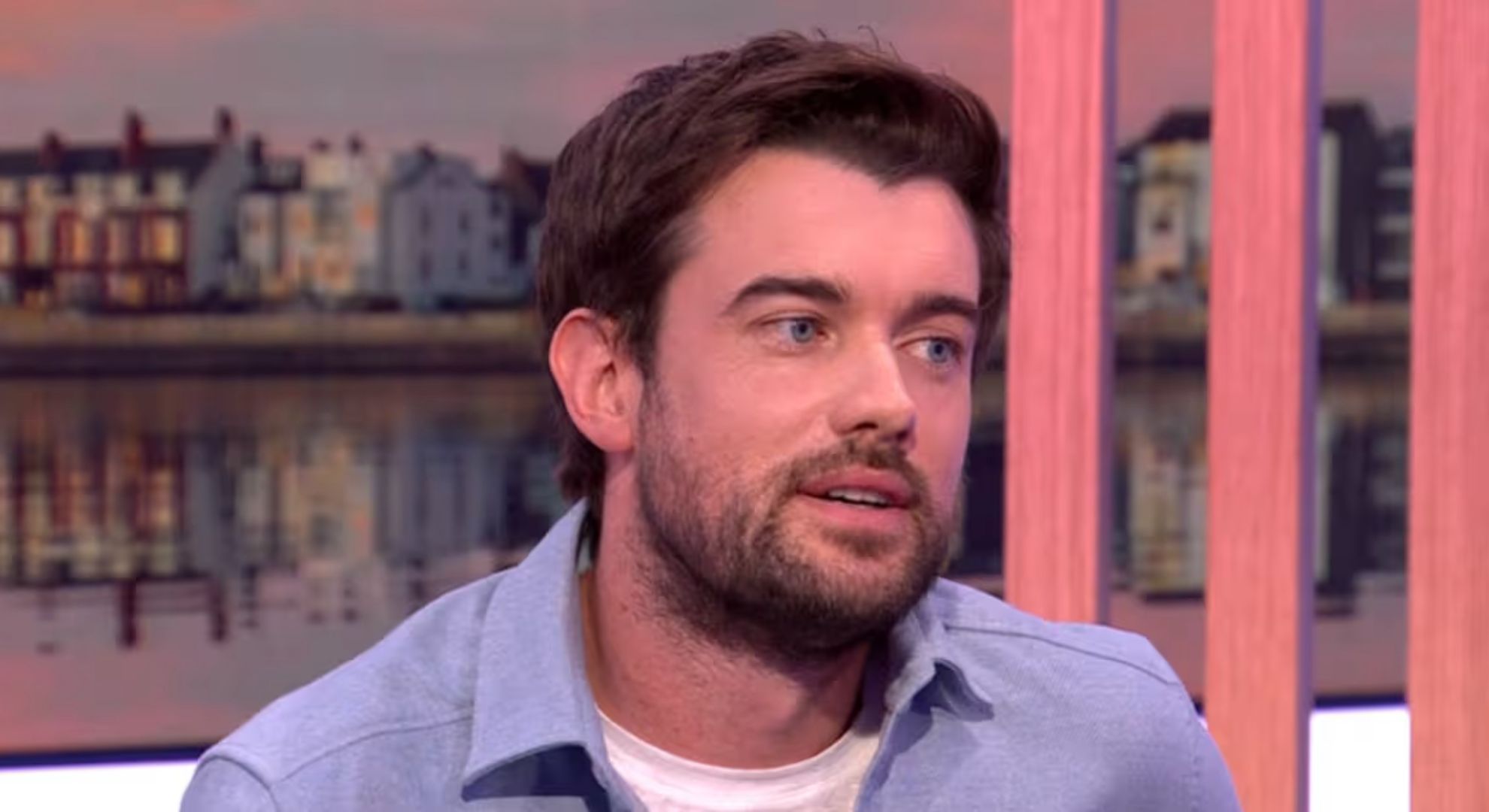 Jack Whitehall looking in front