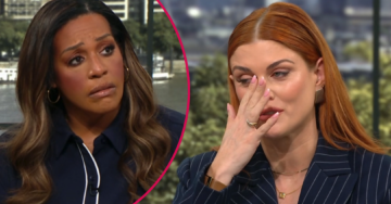 ‘I just feel so upset’: Ashley James faces cruel backlash as she breaks down in tears over Virginia Giuffre on This Morning