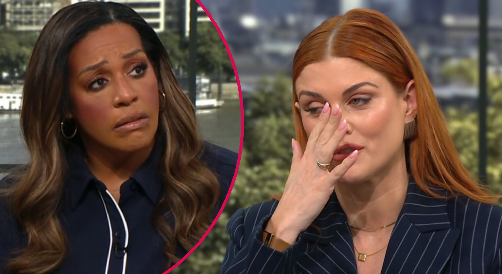 ‘I just feel so upset’: Ashley James faces cruel backlash as she breaks down in tears over Virginia Giuffre on This Morning