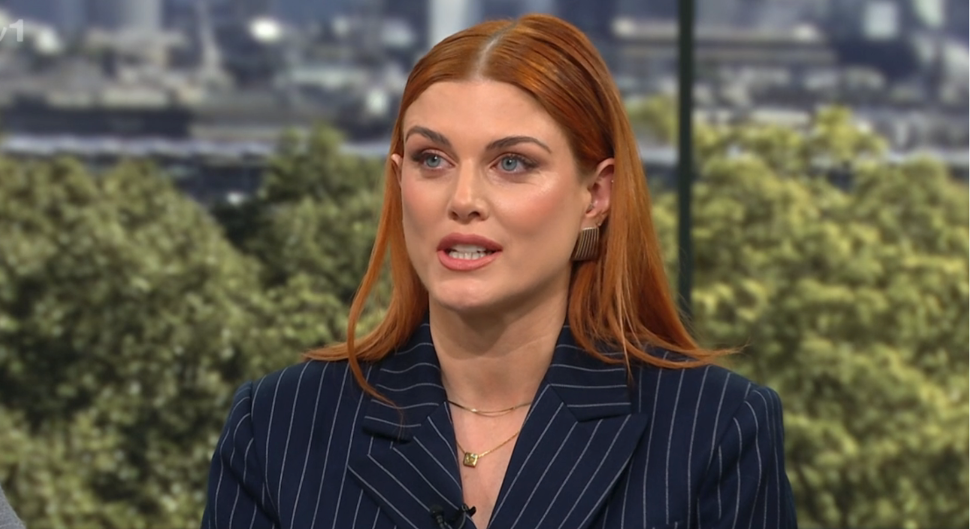 Ashley James crying on This Morning