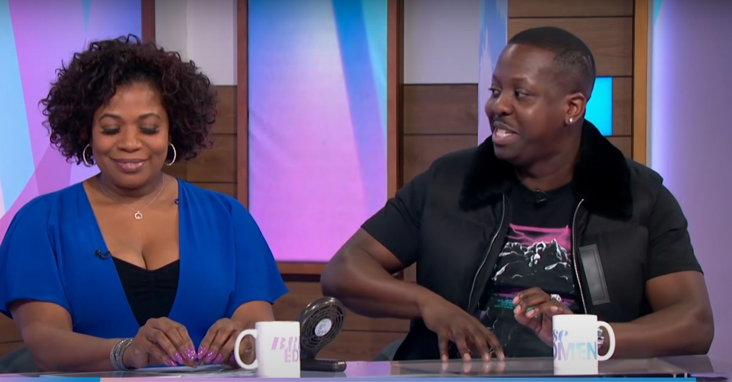 Brenda Edwards and Jamal Edwards