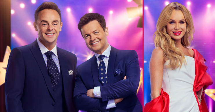 Ant and Dec and Amanda Holden