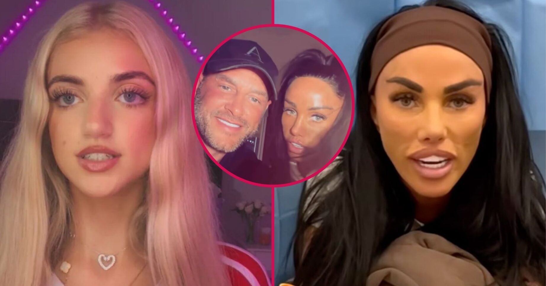 Princess, Lee and Katie Price