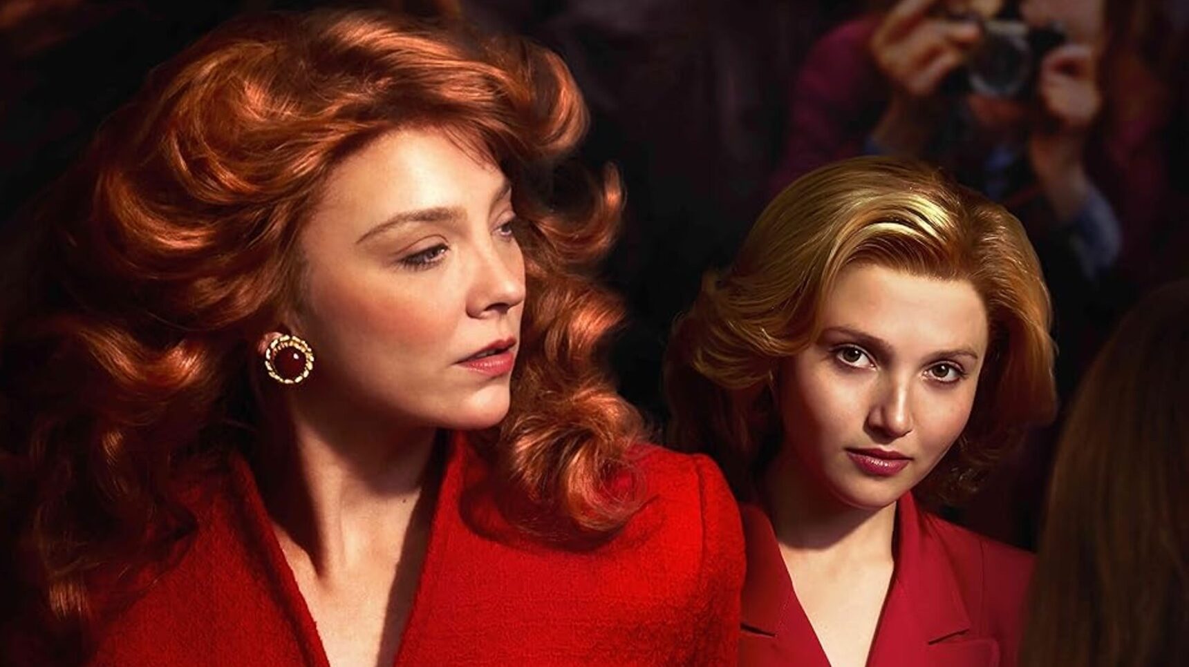 Natalie Dormer and Mia McKenna-Bruce in The Lady