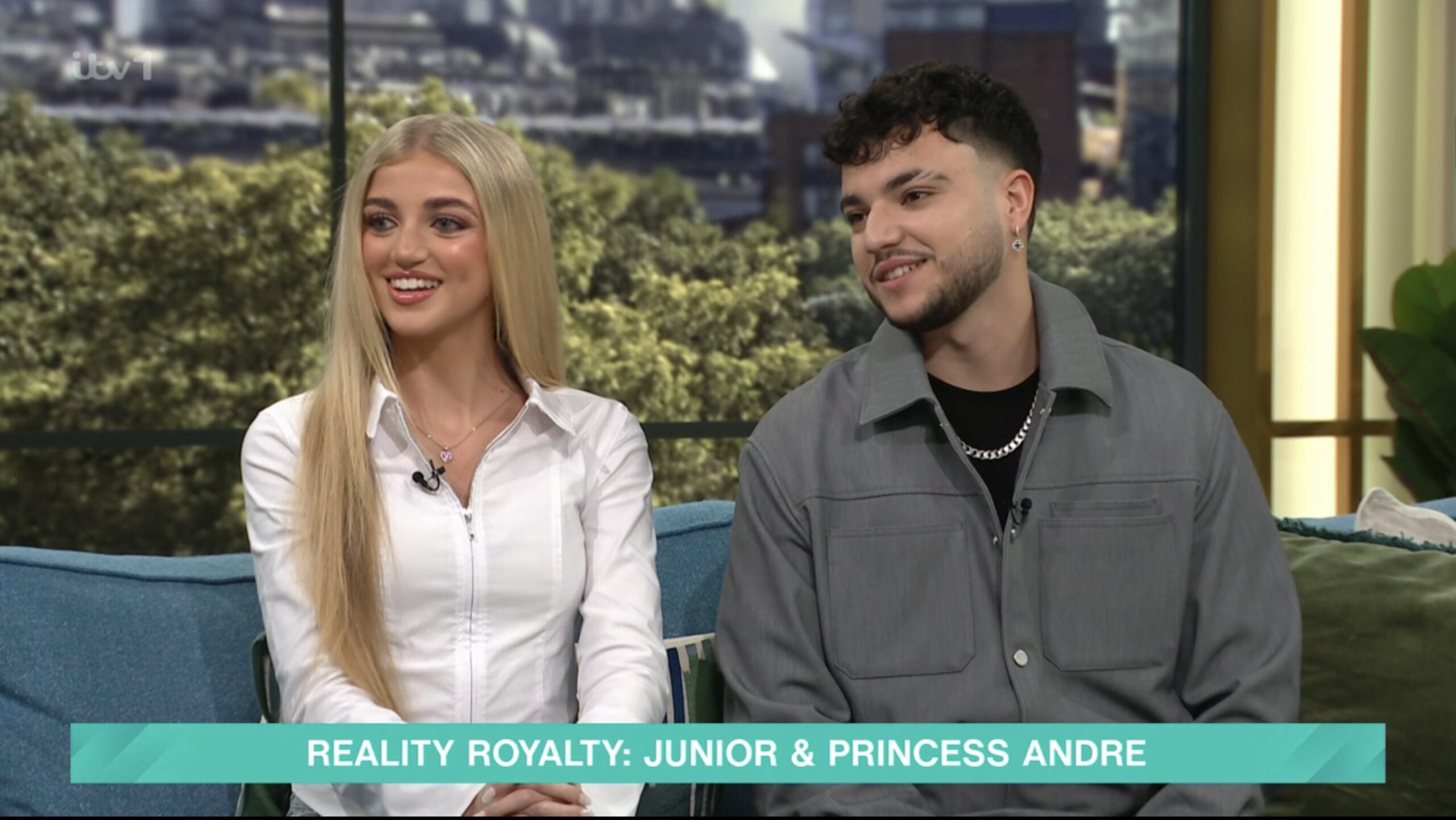 Princess and Junior Andre on This Morning