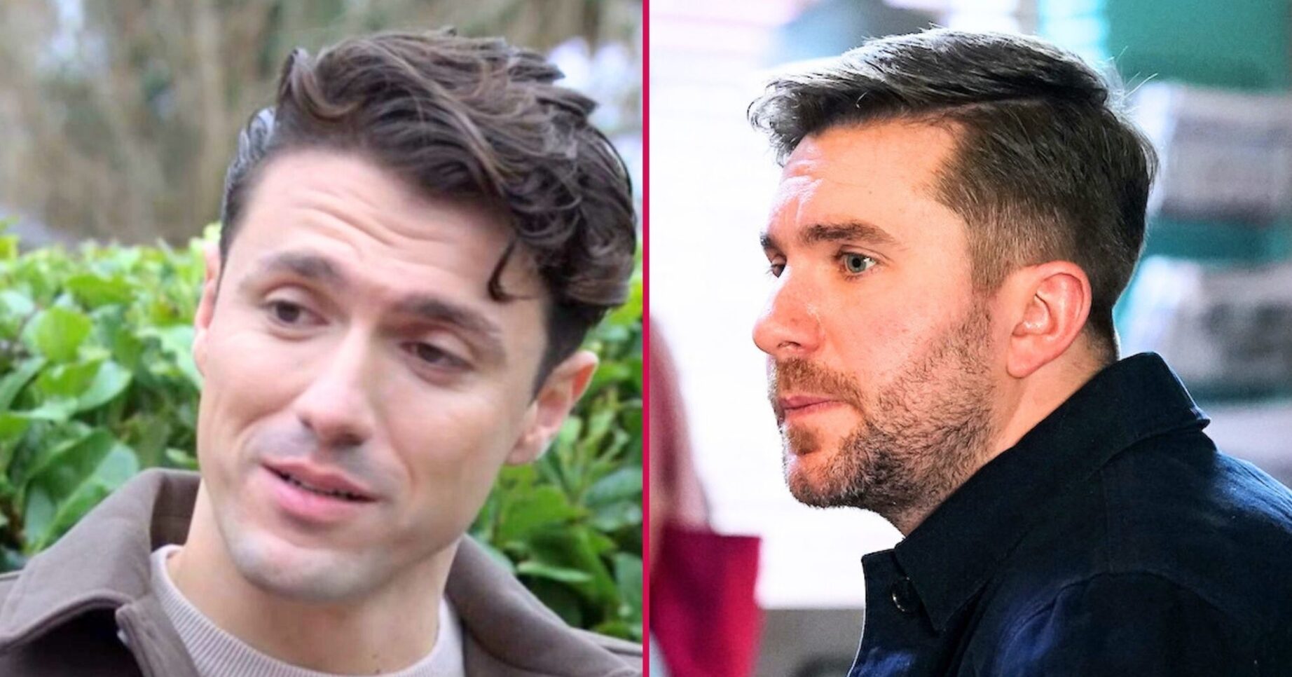 Callum and Tim split image