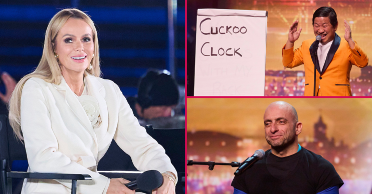Amanda Holden and two Britain's Got Talent 2026 acts