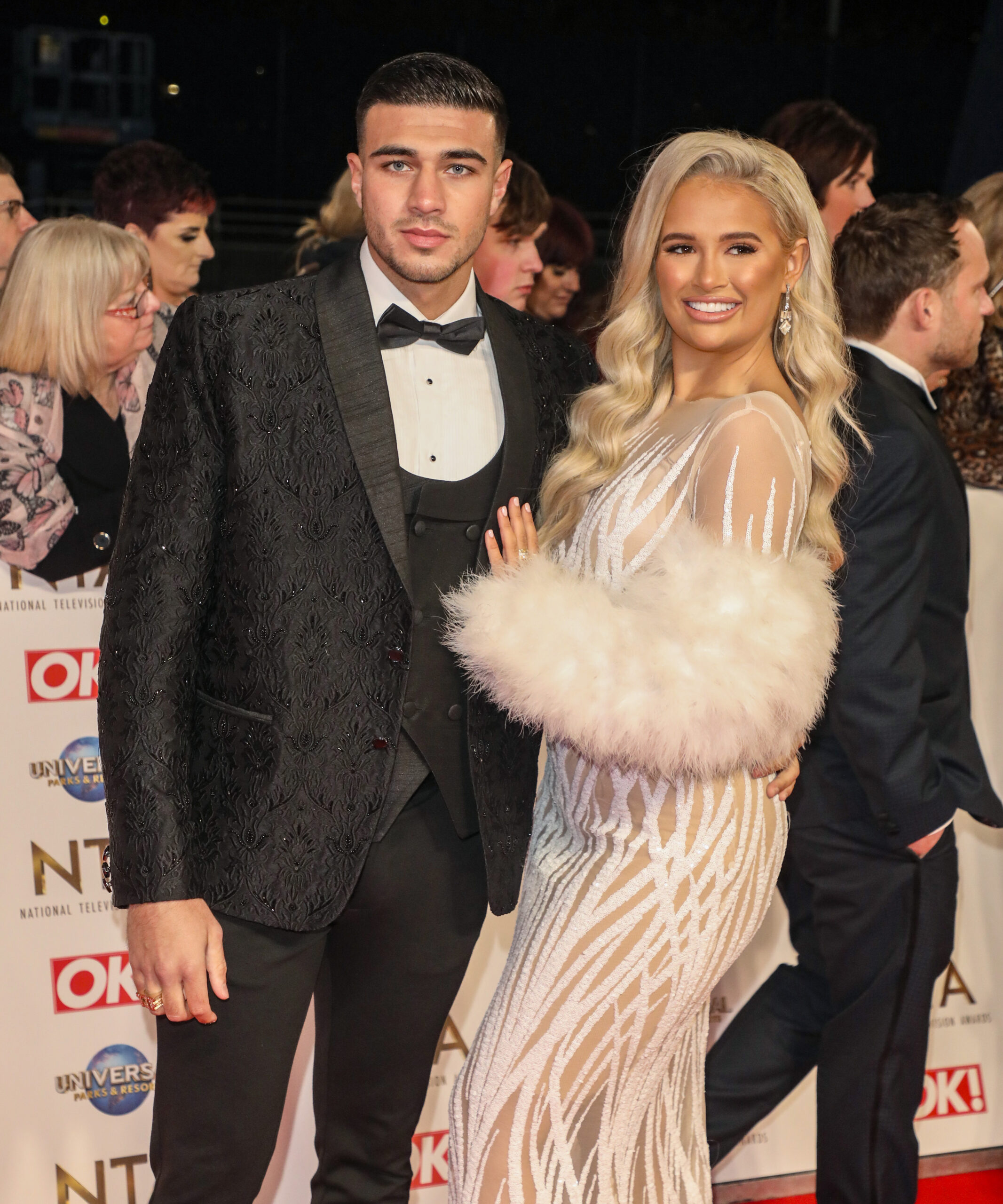 Tommy Fury and Molly-Mae Hague at NTAs