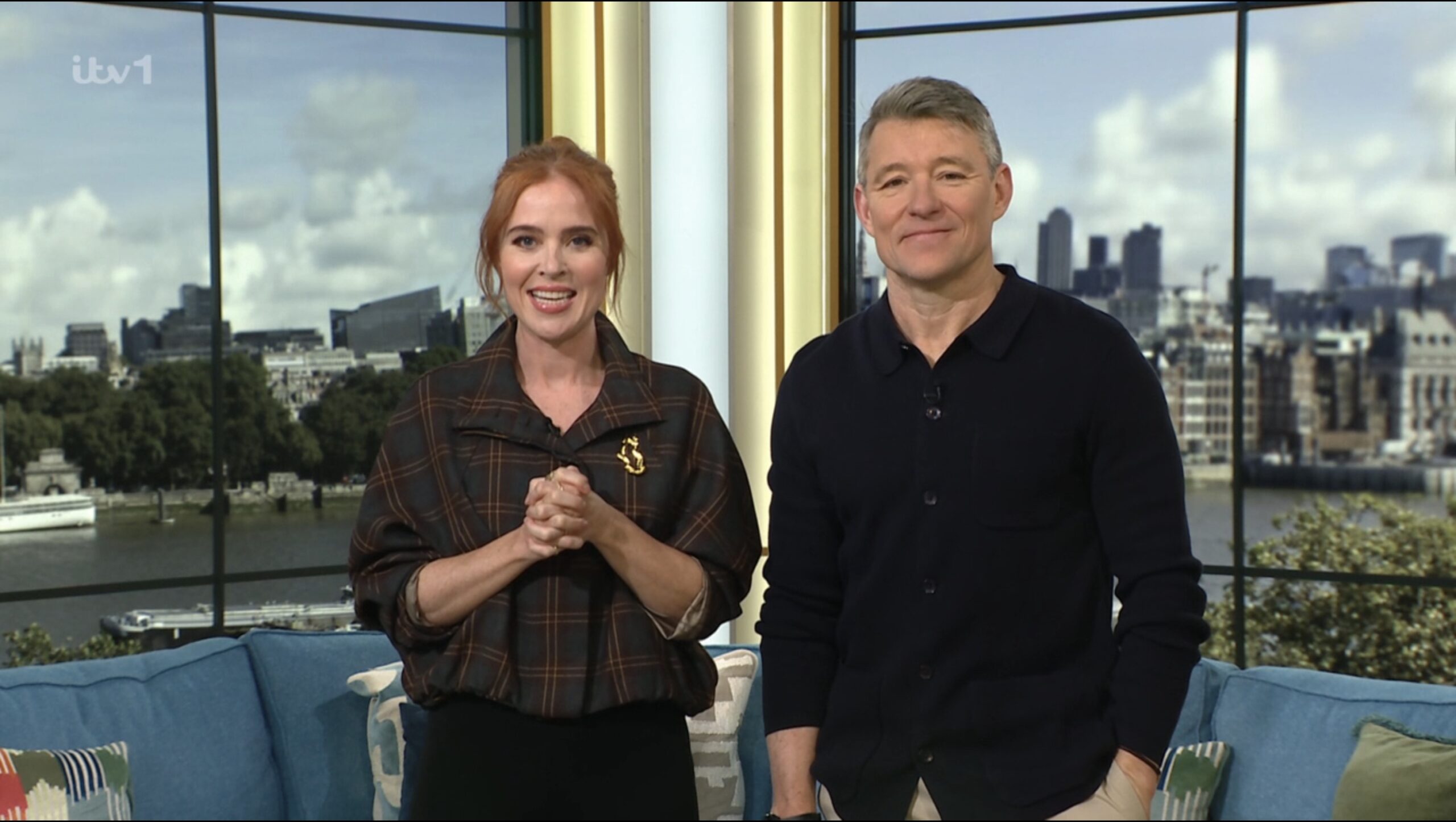 Angela Scanlon and Ben Shephard on This Morning