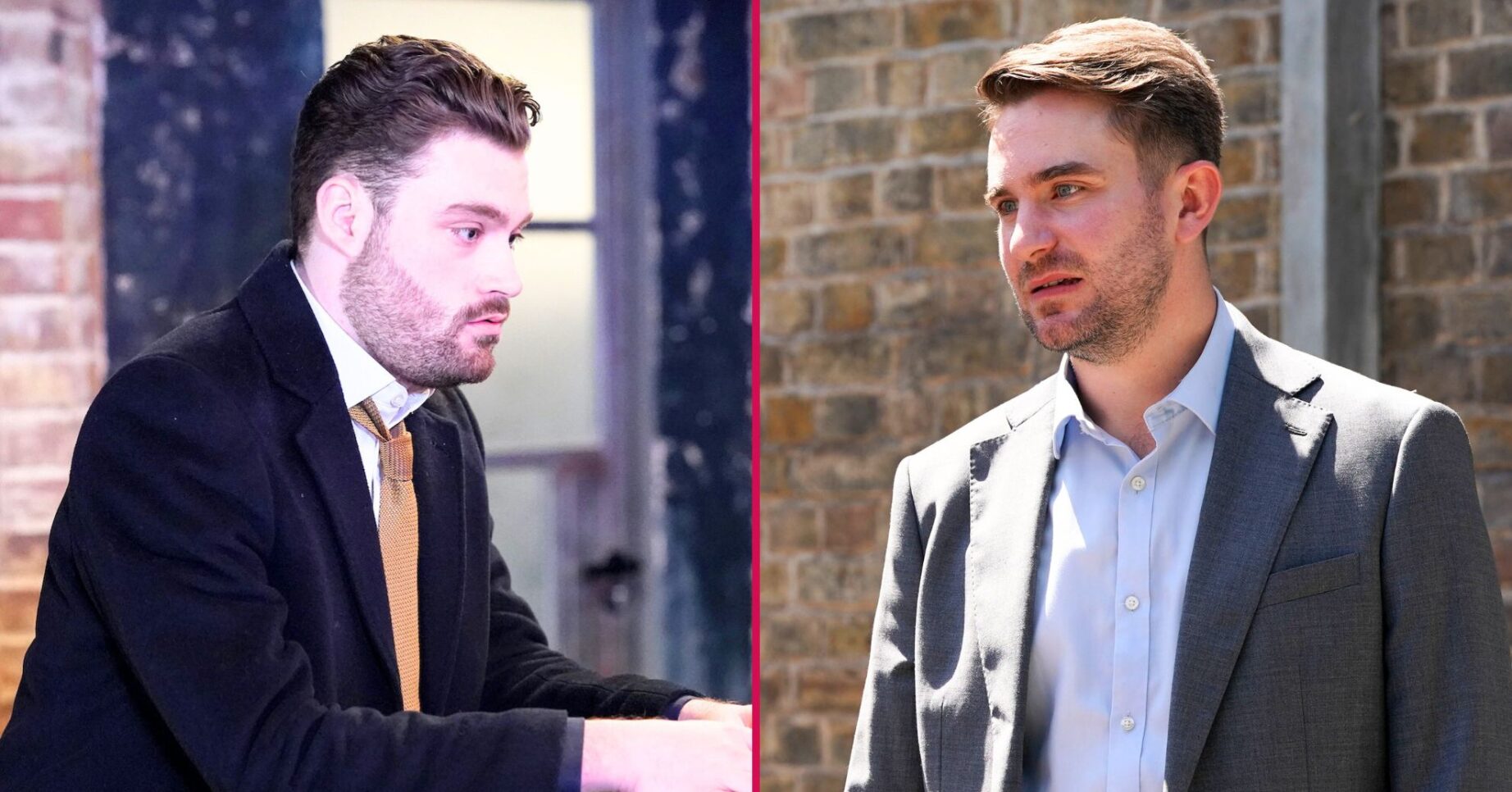 Callum and Johnny split image