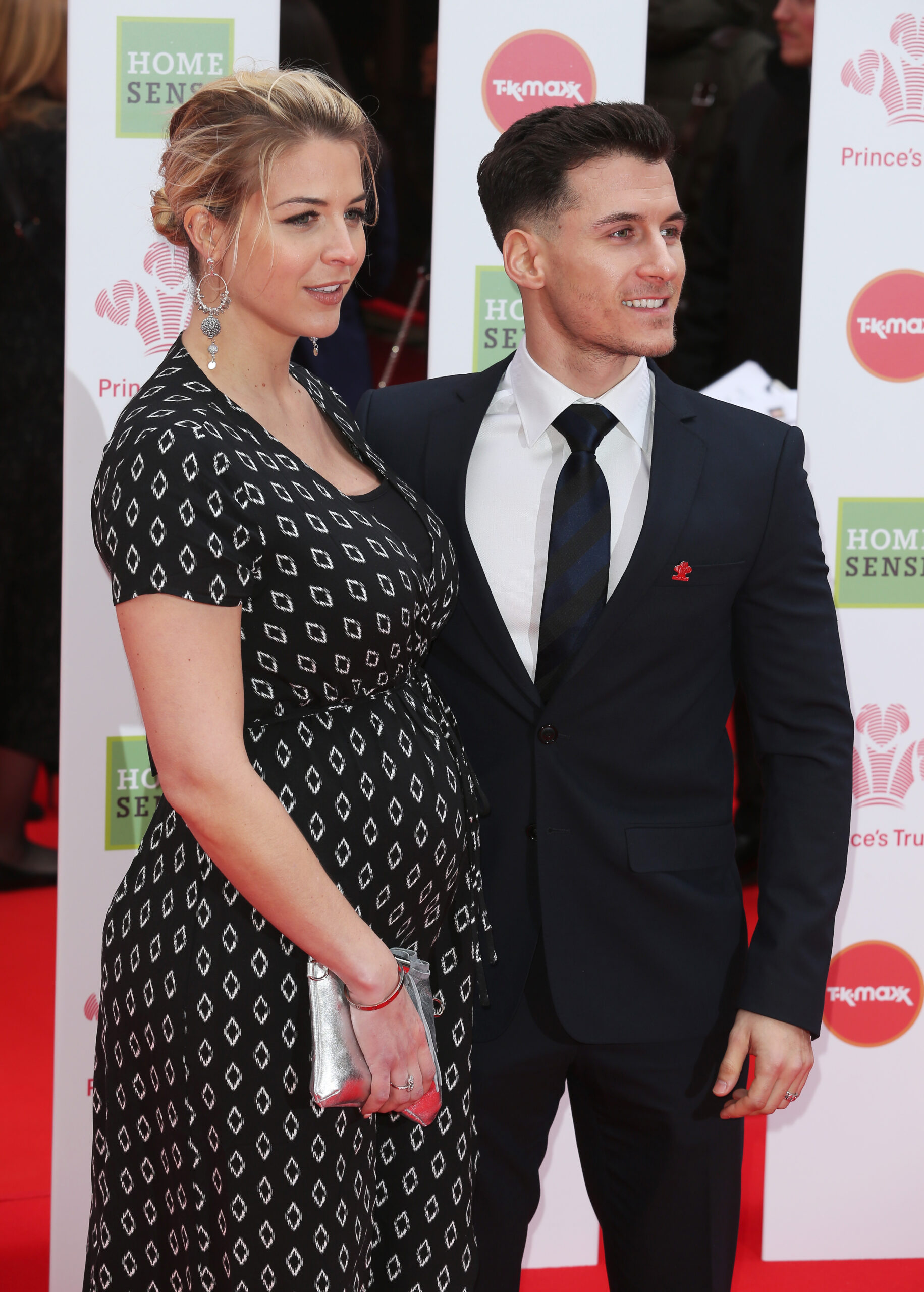 Gemma Atkinson and Gorka Marquez on the red carpet