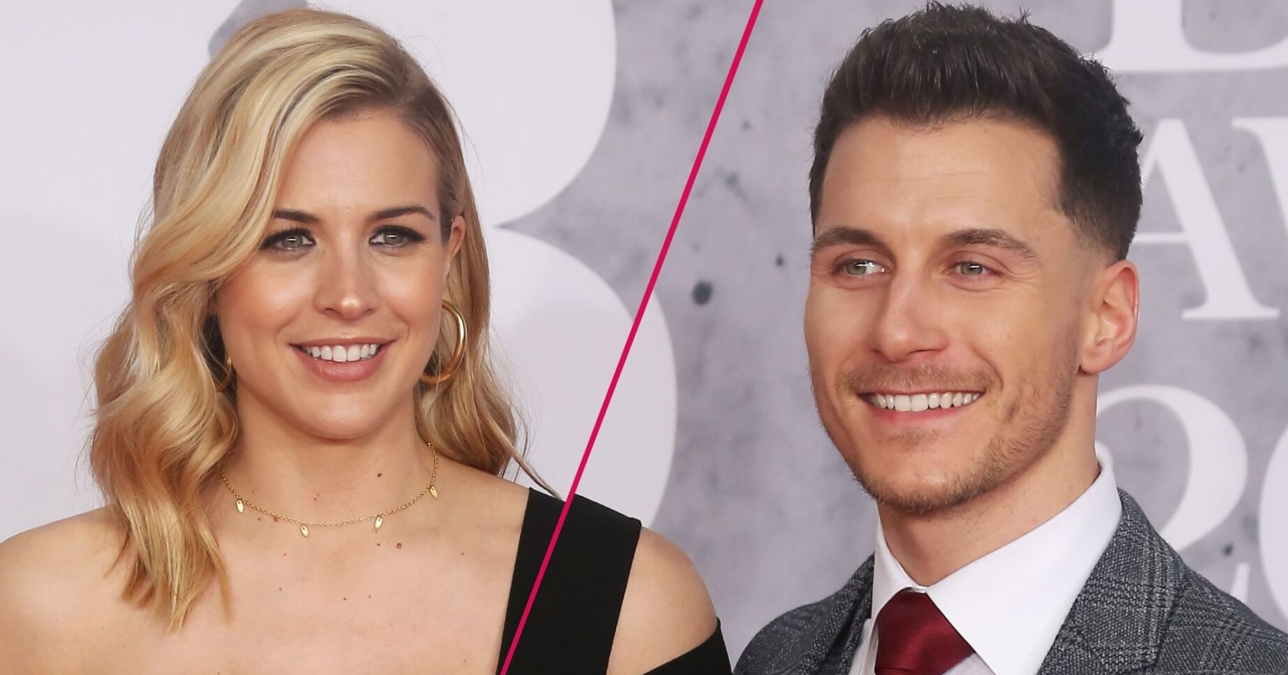 Gemma Atkinson and Gorka Marquez smiling