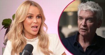 Amanda Holden shuts down co-star for mentioning arch showbiz enemy Phillip Schofield on-air