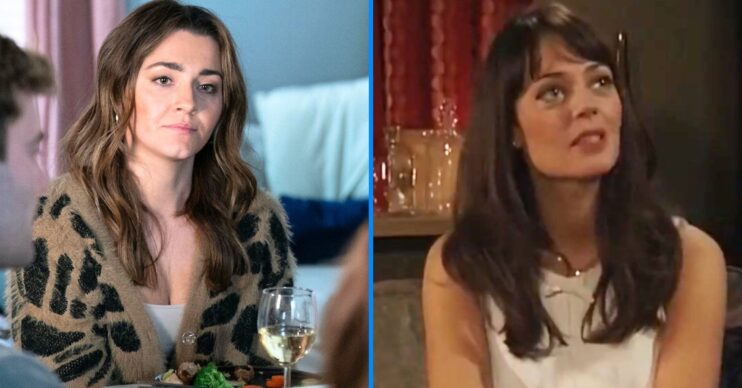 Split image of Selina and Penny Branning in EastEnders