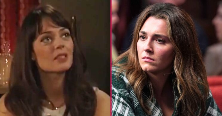 Split image of Selina and Penny Branning in EastEnders