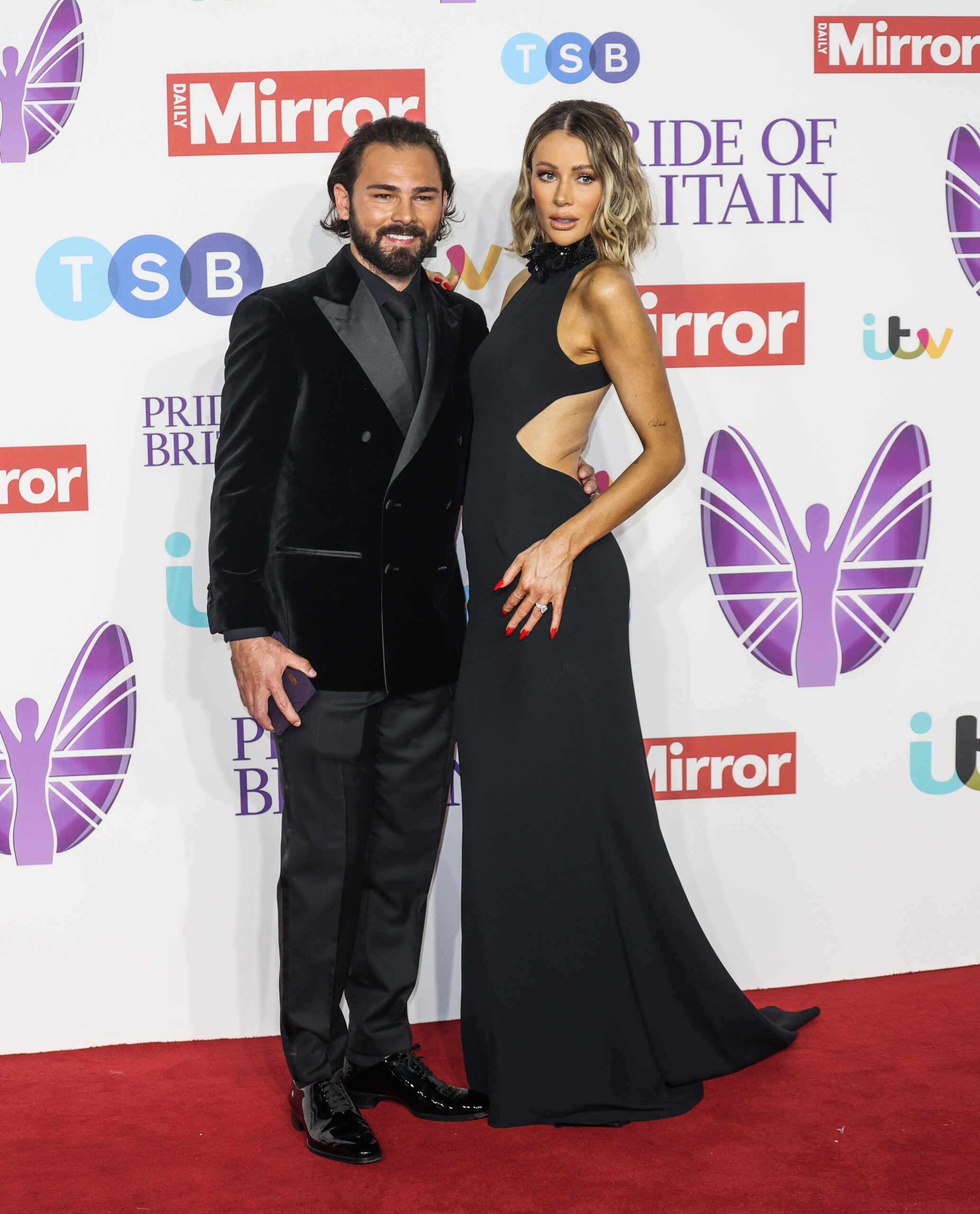 Olivia Attwood with Bradley Dack