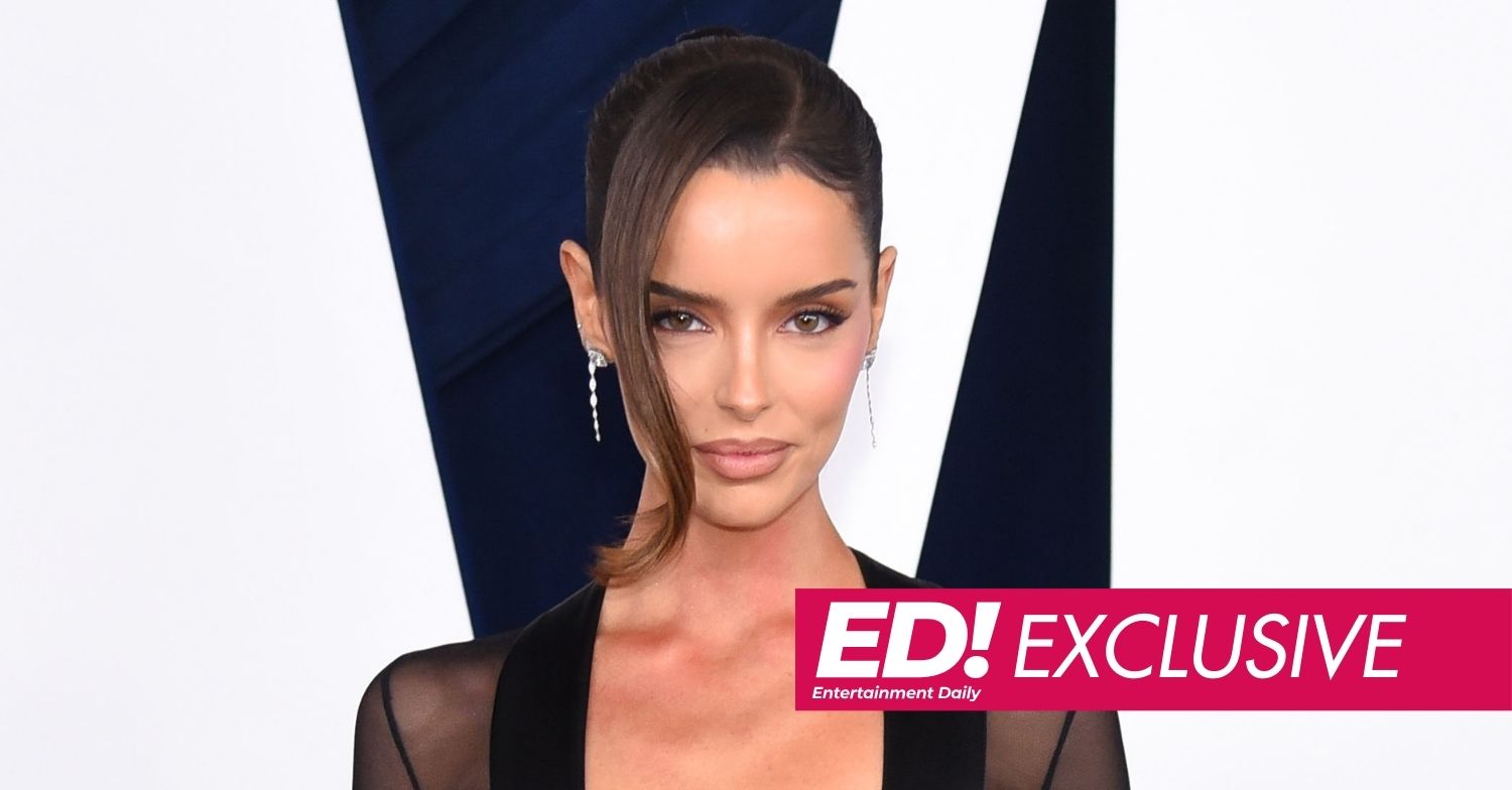 ED exclusive pic: Maura Higgins at an event with exclusive banner