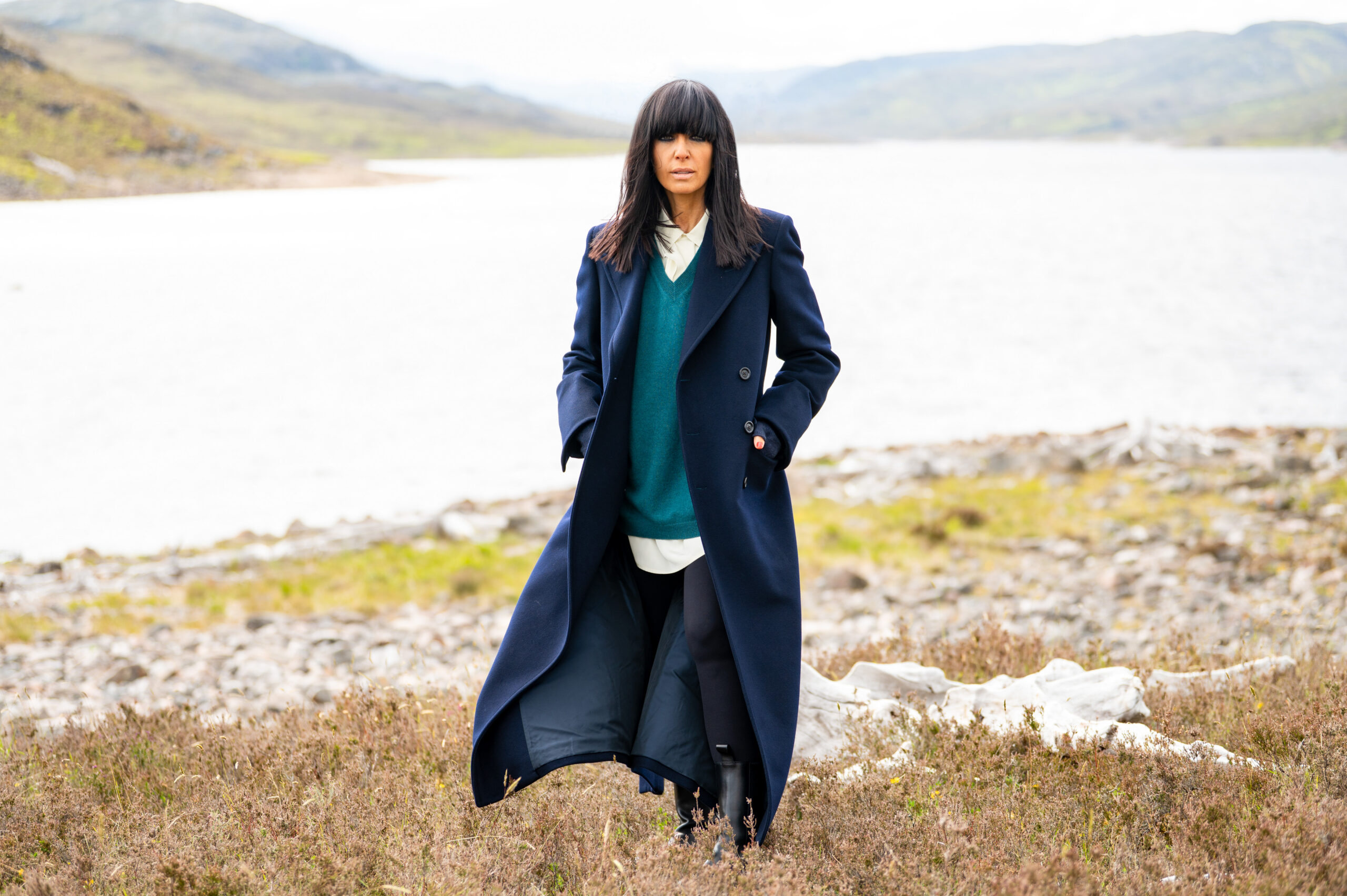 Claudia Winkleman on The Traitors 
