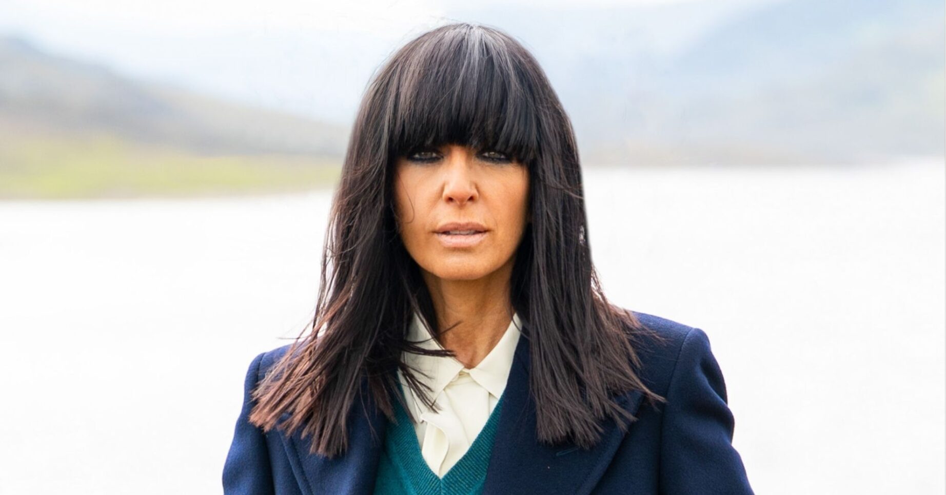 Claudia Winkleman up close Traitors pic