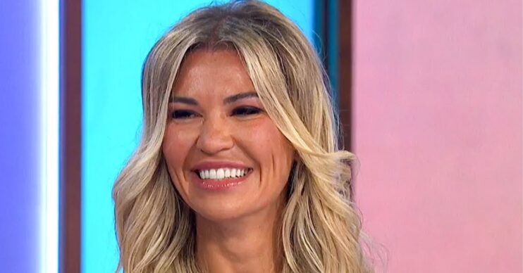 Christine McGuinness smiling