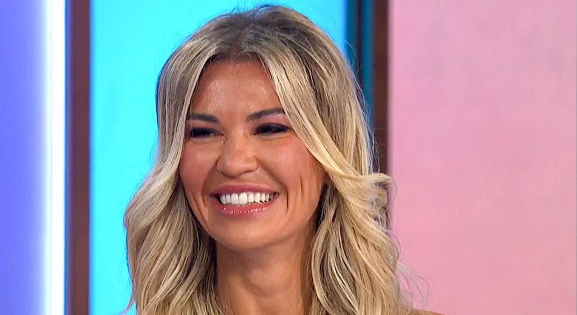 Christine McGuinness smiling